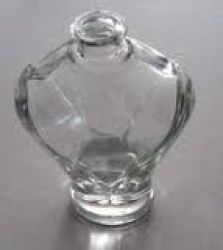 empty perfume glass bottle