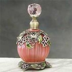 antique perfume glass bottle