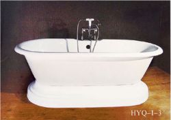 classical cast iron enamel bathtub HYQ-I-4