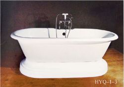 classical cast iron enamel bathtub HYQ-I-1