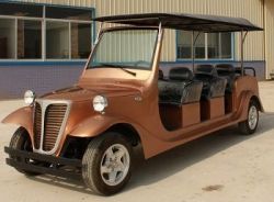 8-seat electric retro car