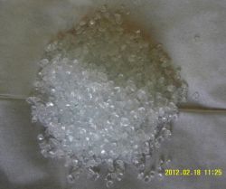 Crushed glass chips - clear