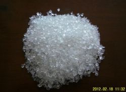 Crushed glass chips - clear