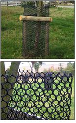 plastic garden fencing mesh