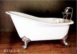 classical cast iron  enamel bathtub HYQ-I-2