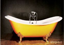 classical cast iron  enamel bathtub HYQ-I-2