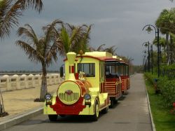 electric sightseeing train