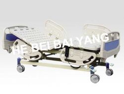 All Plastic Three-function Electric Hospital Bed