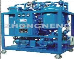 Vacuum Turbine Oil Purifier/oil Filtering Machine