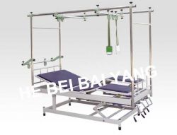 Tilted Orthopedics Traction Bed with Detachable Le