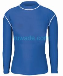 Uv50+ Long Sleeve Lycra Rash Guard Shirt 