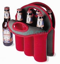 6 Pack Neoprene Bottle Cooler 