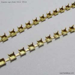 Square Cup Chain Ss12 Pp24 Fusenby
