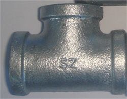 Bs143 Malleable Iron Pipe Fitting Tee