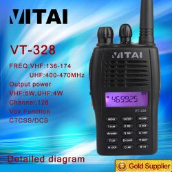 Emergency Calling 5Watt Radio Transceiver VT-328