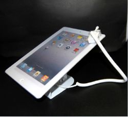 Tablet PC display stand with independent alarm