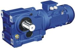 K series helical bevel gearbox motor