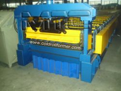 Trapezoidal Roofing Sheet Roll Forming Machine