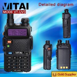 New Dual Band Portable Two Way Radio Transceiver