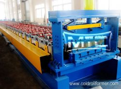 Steel Floor Decking Roll Forming Machine