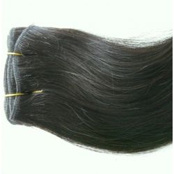 Human remy hair wig or weft