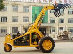 three wheel cane grab loader