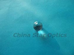 Optical Jgs1 Or K9 Glass Ball Lens / Half Ball Len
