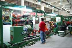 tyre building machine