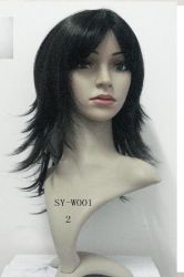 100% human hair full hand-tied lace wigs