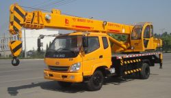 10 ton 4 arms truck crane