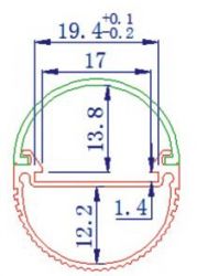 18w LED light covers