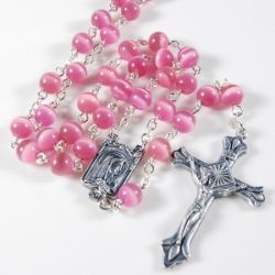 cat's eye rosary,religious rosary,pray rosary