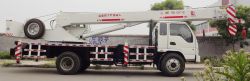 12 ton dual winch 4 arms truck crane