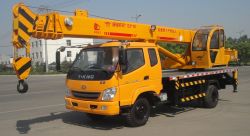 10 ton 4 arms truck crane