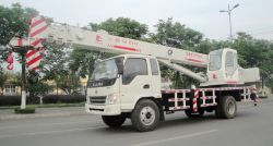 12 ton dual winch 4 arms truck crane