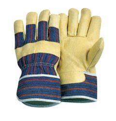 10.5\" Pigskin Grain Leather Work Gloves