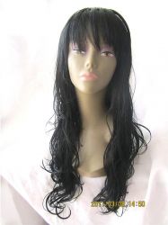 Human hair full lace wig