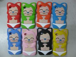 new ali cat silicon case for iphone4