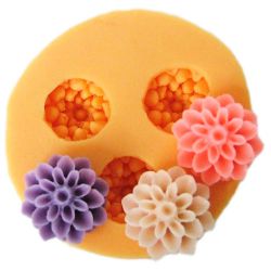 Hot Sale  Mini Flower Silicone Soap Mold