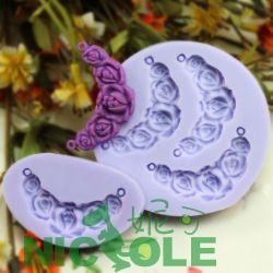 F0169 mini flower silicone mold soap mould