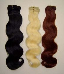 human hair weft