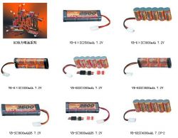 Ni-mh Battery  Sc Pack For Rc Boats，cars&guns