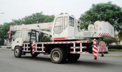 12 ton dual winch 4 arms truck crane