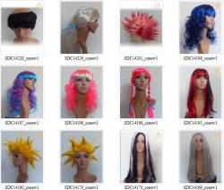 Halloween & Party Wigs & 2012 fans wig