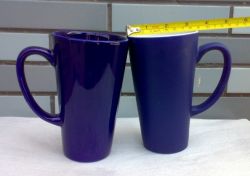 Blue Couple Ceramic Mug