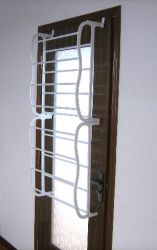 24-pair mounted on door shoe rack