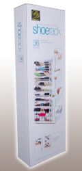 36-pair over the door shoe rack