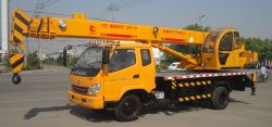 10 ton 4 arms truck crane