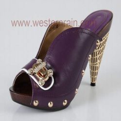 Lady Leather High-heeled Sandals Model 9323-5