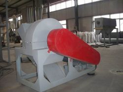 wood chipping and crushing machine